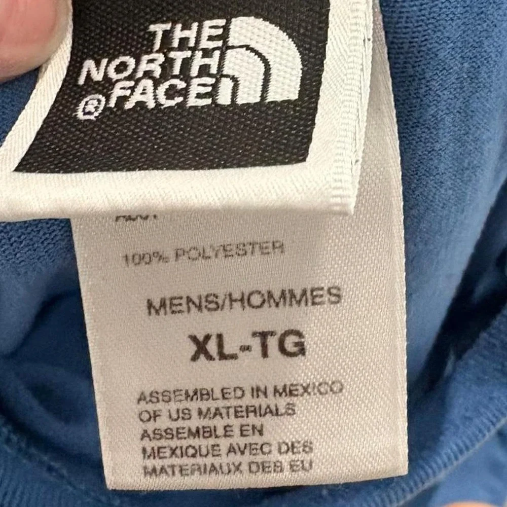 The North Face Blue VaporWick Performance T-Shirt Mens XL Outdoor Gorpcore